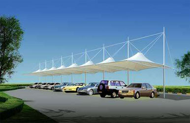 停車(chē)場(chǎng)張拉膜